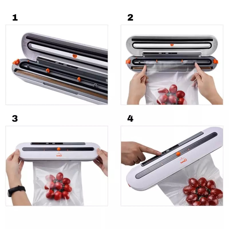 Seladora a Vácuo Portátil Doméstica Compacta e Prática