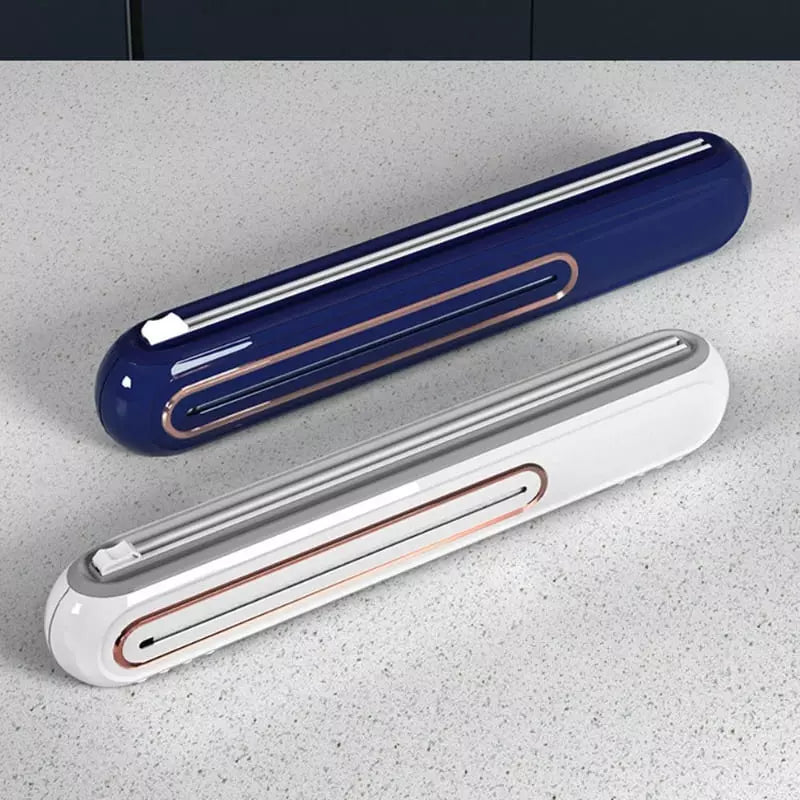 Suporte para Papel Filme com Base Magnética e Corte Duplo