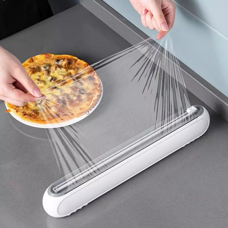 Suporte para Papel Filme com Base Magnética e Corte Duplo