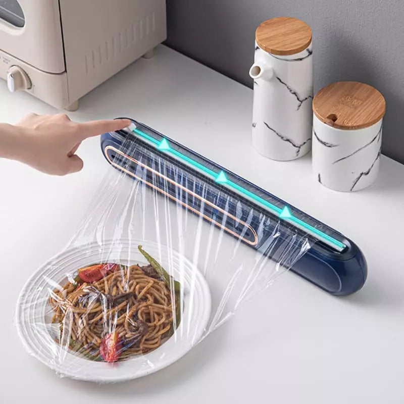 Suporte para Papel Filme com Base Magnética e Corte Duplo