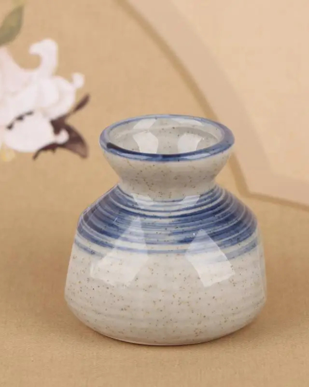 Suporte de Palito de Cerâmica Estilo Chinês Delicado