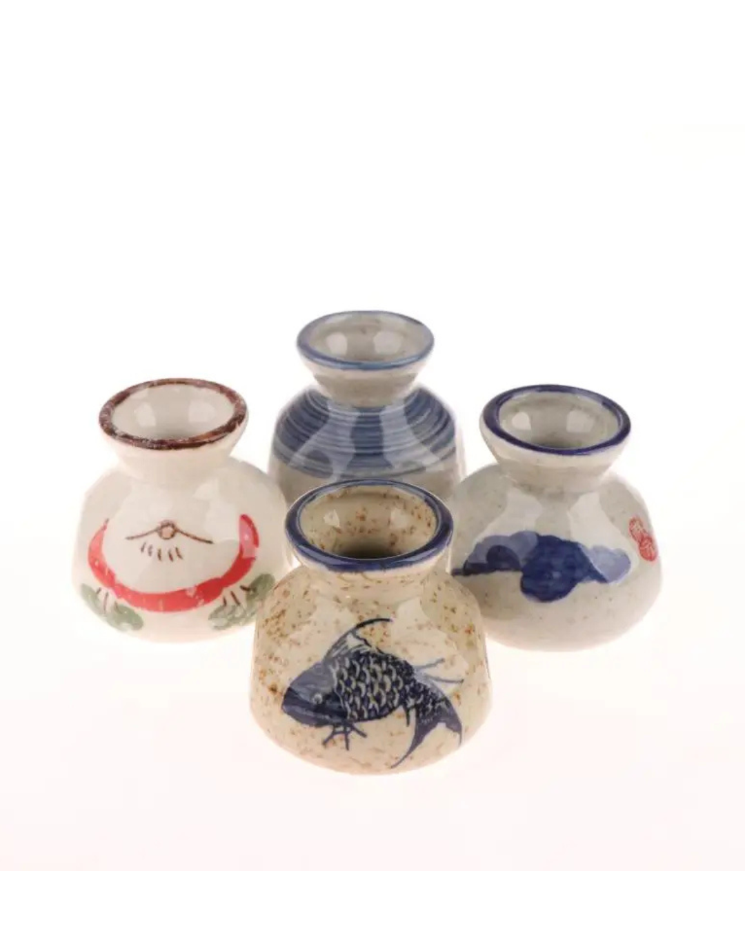 Suporte de Palito de Cerâmica Estilo Chinês Delicado