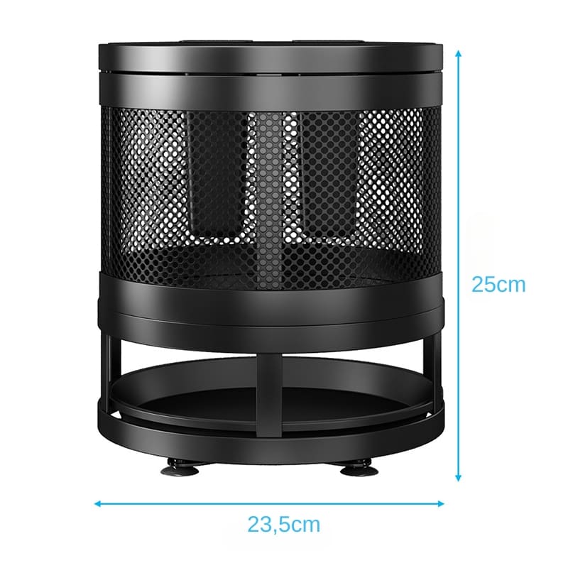 Suporte para Facas e Utensílios com Compartimentos e Alça