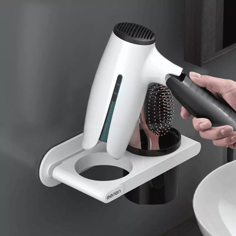 Suporte de Parede para Secador em Aço Inox Compacto