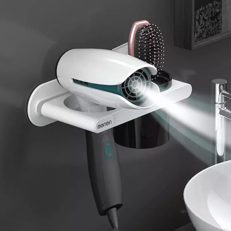 Suporte de Parede para Secador em Aço Inox Compacto