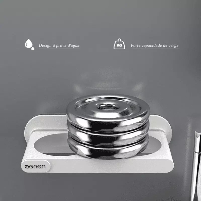 Suporte de Parede para Secador em Aço Inox Compacto