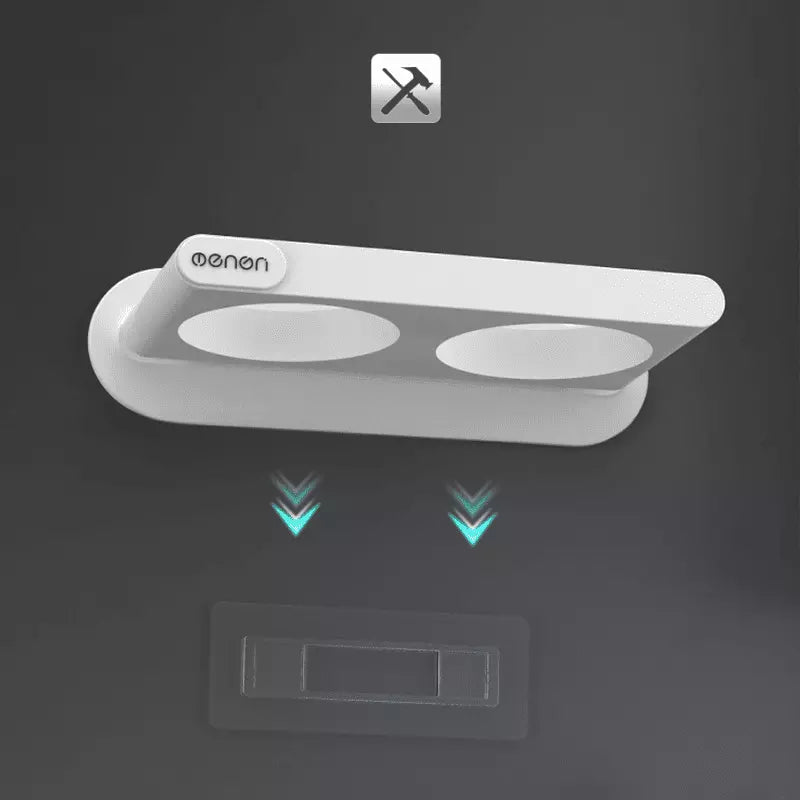 Suporte de Parede para Secador em Aço Inox Compacto