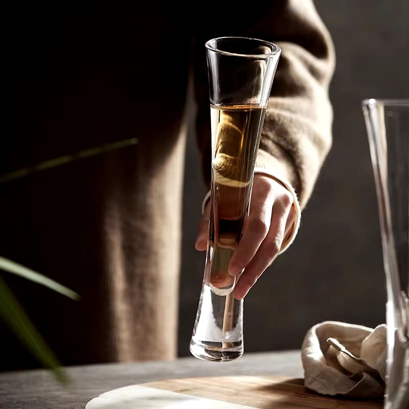 Taça de Champanhe em Cristal Levigado para Espumantes