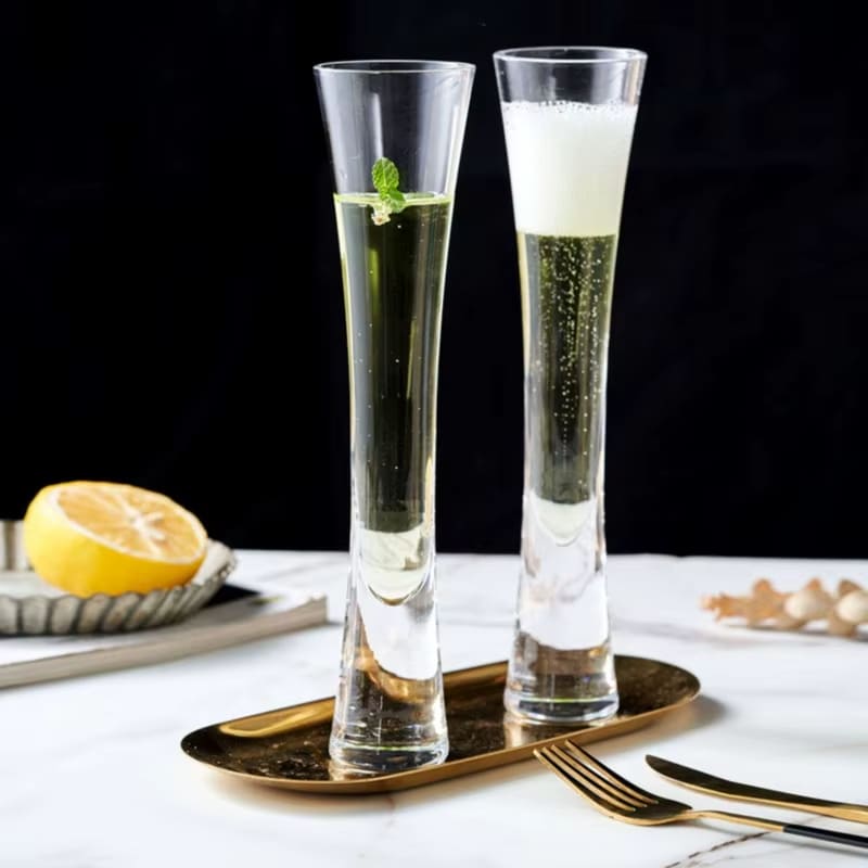 Taça de Champanhe em Cristal Levigado para Espumantes