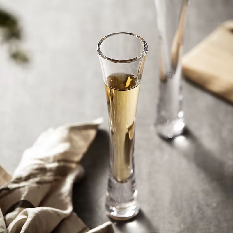 Taça de Champanhe em Cristal Levigado para Espumantes