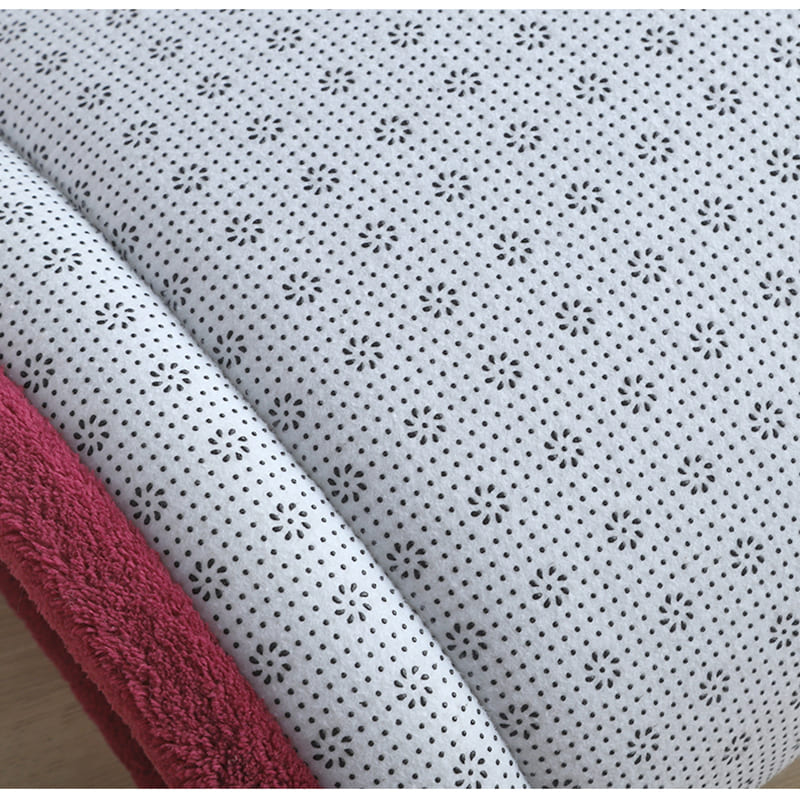 Tapete Antiderrapante de Veludo Cristal Luxo Lavável