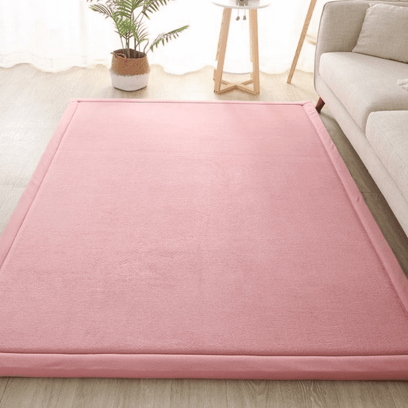 Tapete Antiderrapante de Veludo Cristal Luxo Lavável