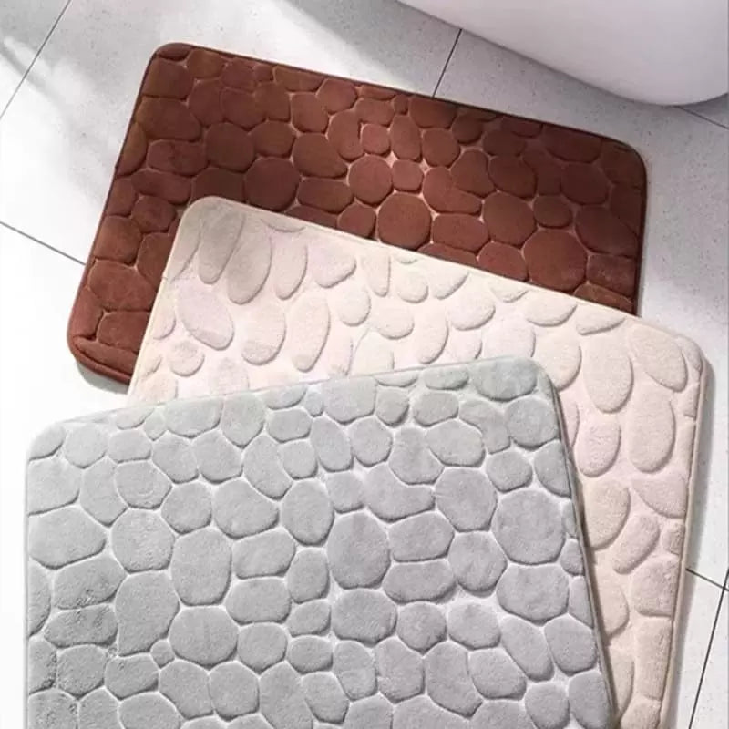 Tapete Antiderrapante Absorvente Para Banheiro Macio