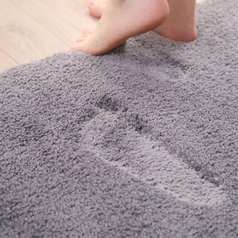 Tapete Felpudo Antiderrapante Absorvente Antialérgico