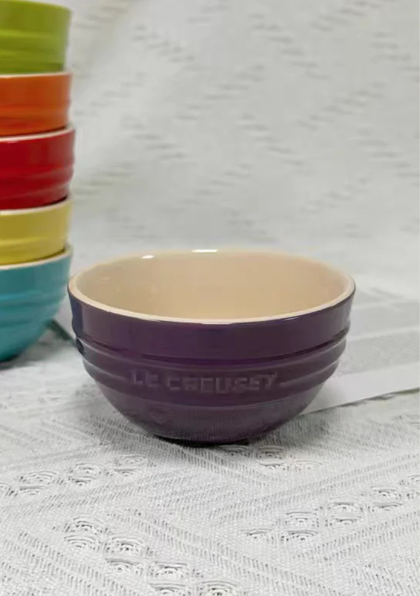 Tigela De Cerâmica Alta Com Esmalte Liso Para Sopas