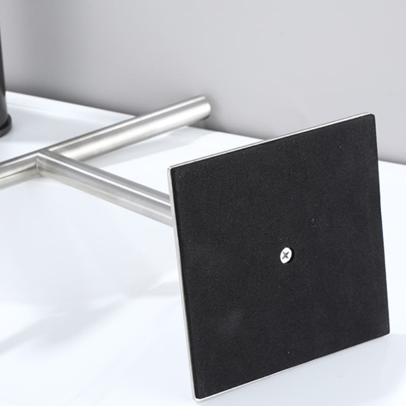 Toalheiro De Mesa Em Aço Inox Com Base Emborrachada