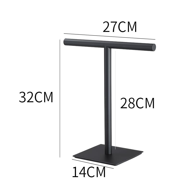 Toalheiro De Mesa Em Aço Inox Com Base Emborrachada