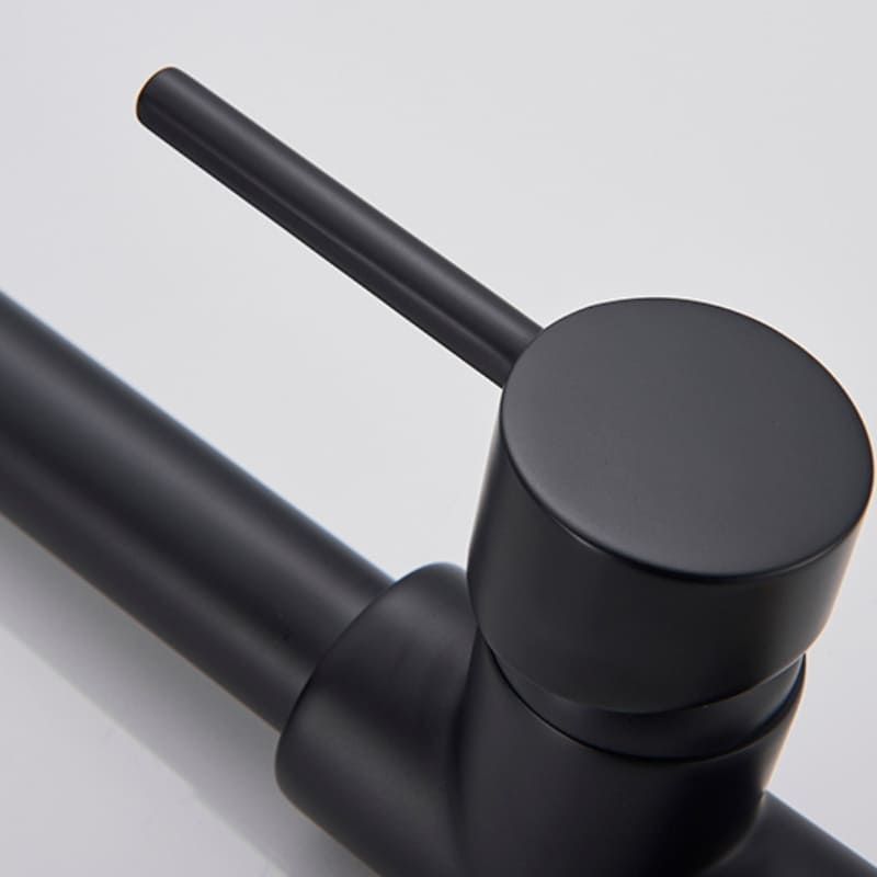 Torneira Monocomando Gourmet Flexível com Spray Retrátil