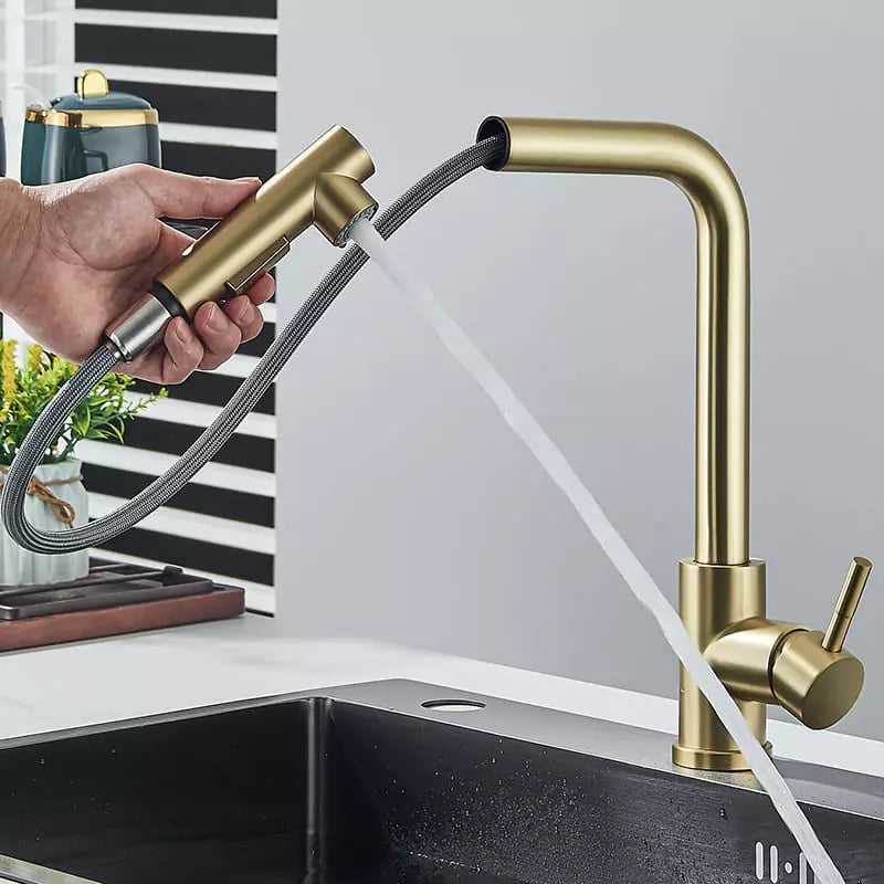 Torneira Gourmet Retrátil 360° Monocomando Cozinha