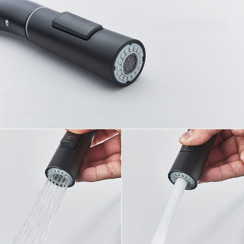 Torneira Gourmet com Sensor e Bica Retrátil 360 com Ducha