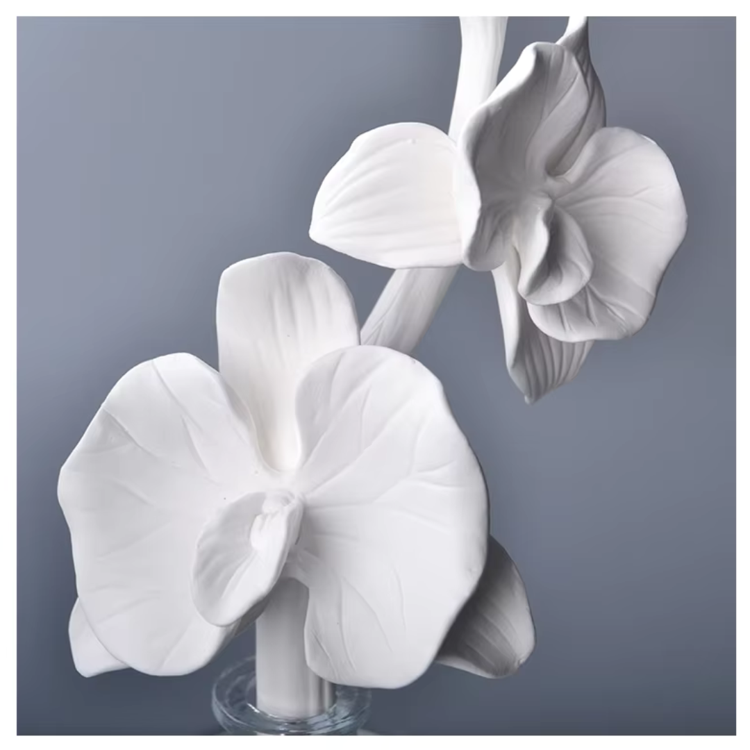 Vareta para Difusor em Cerâmica Formato de Flor Artesanal