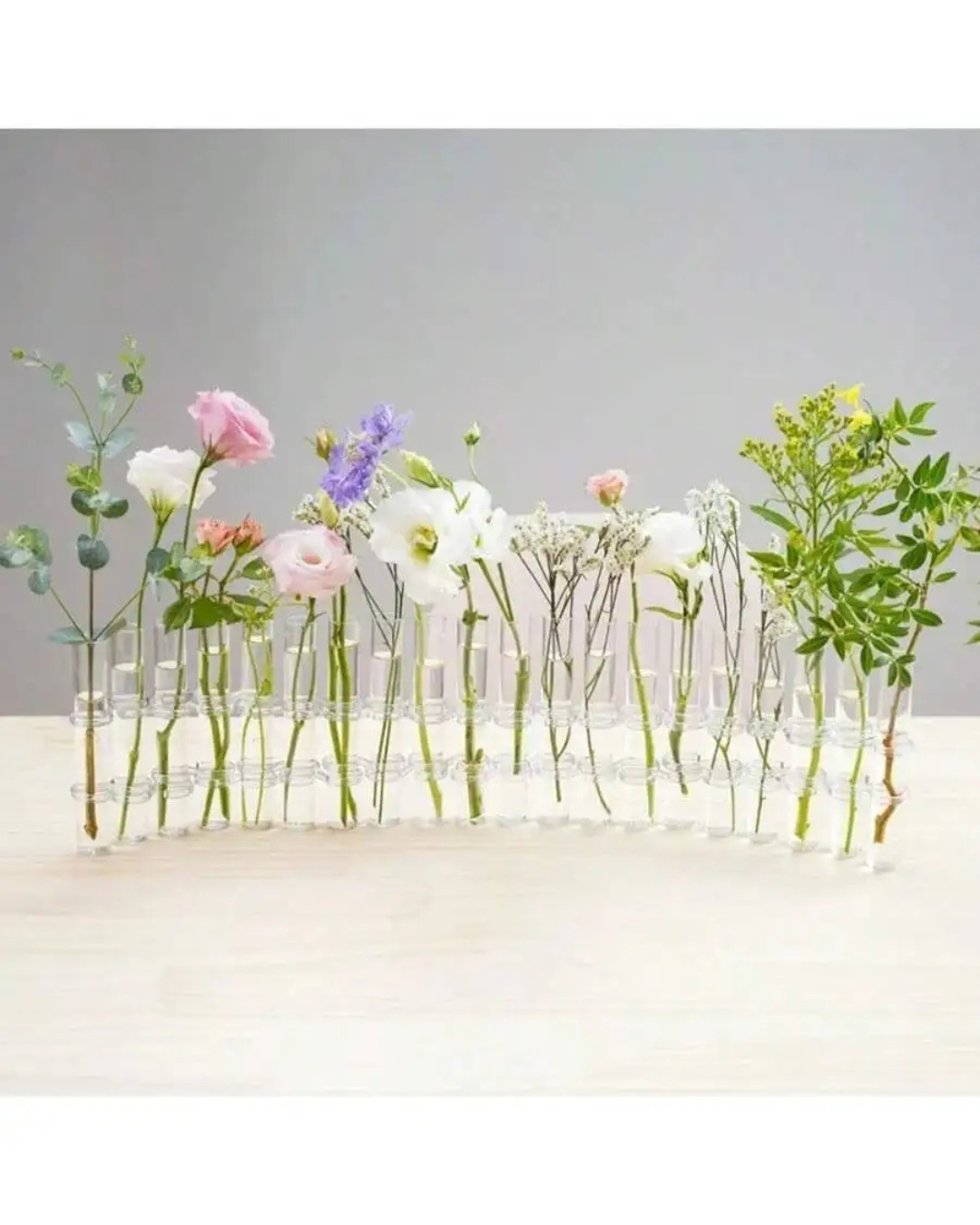 Vaso Suspenso de Vidro Tubular  Elegante - Kit 4 ou 6 Unidades