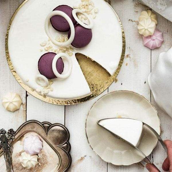 Fatiador De Bolo Em Inox Com Design Europeu Premium