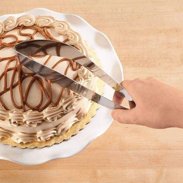 Fatiador De Bolo Em Inox Com Design Europeu Premium