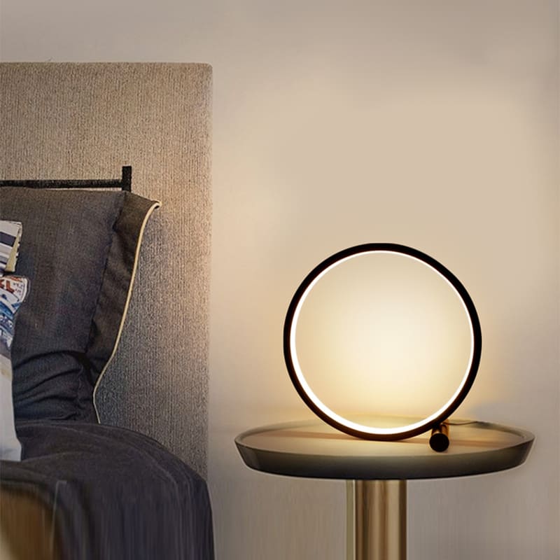 Luminária de Mesa em Alumínio LED Touch USB Moderna