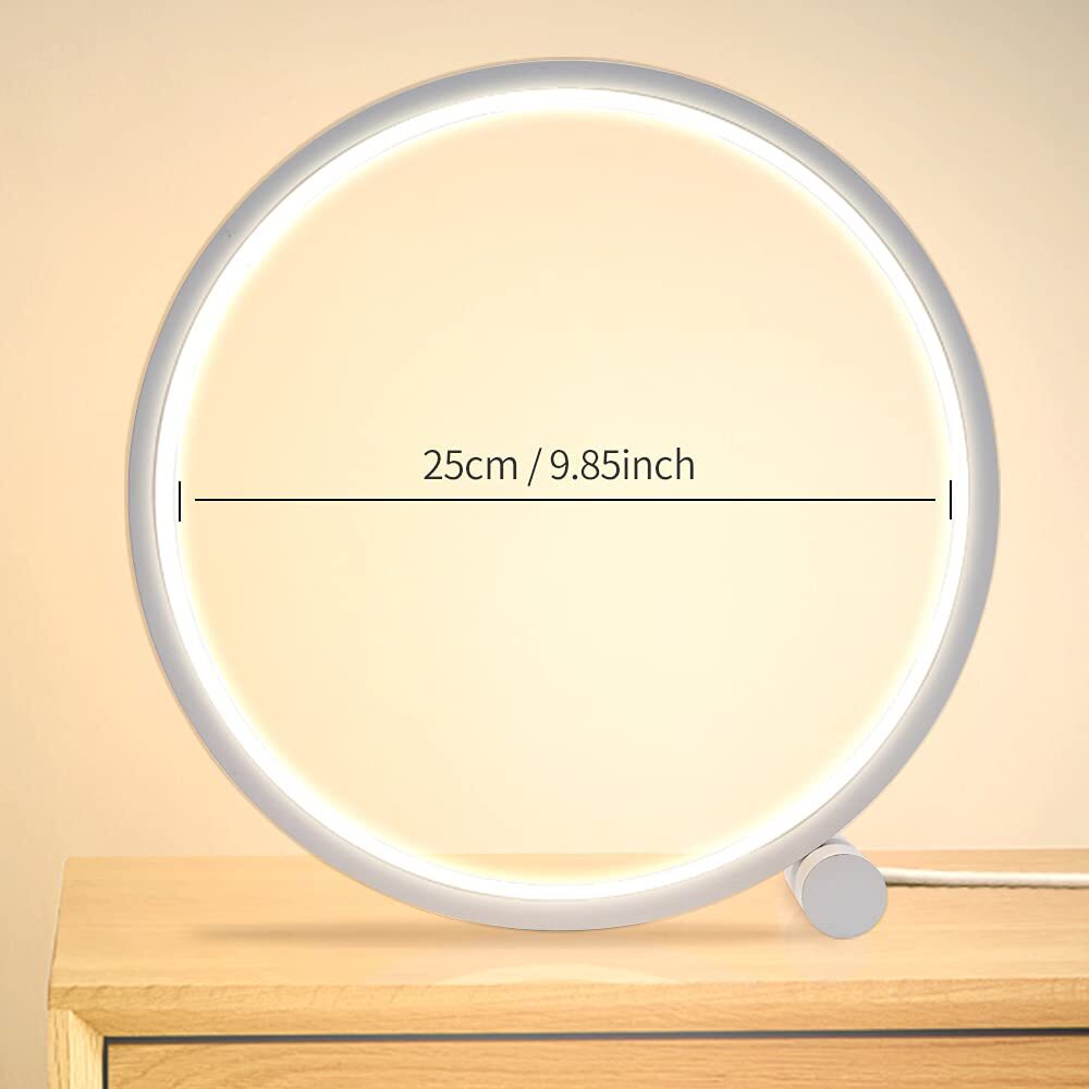 Luminária de Mesa em Alumínio LED Touch USB Moderna